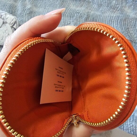 Coach NWT Jack O' Lantern Pumpkin Coin Case Wallet - Picture 4 of 4
